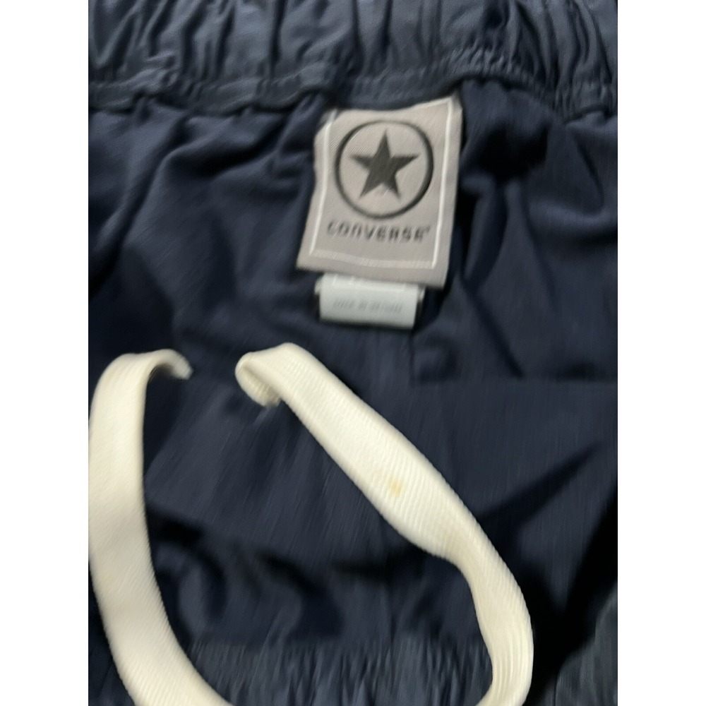 Converse Sweat Pants‎ Men's 4XLT Blue Striped Drawstring Logo Pocketed 44x36. - Picture 3 of 12